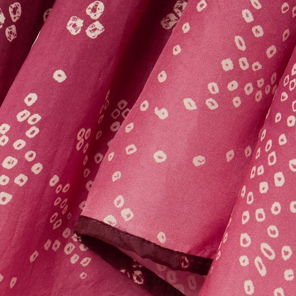 HANNAH Layla tiered printed silk-habotai skirt - Picture 3 of 6